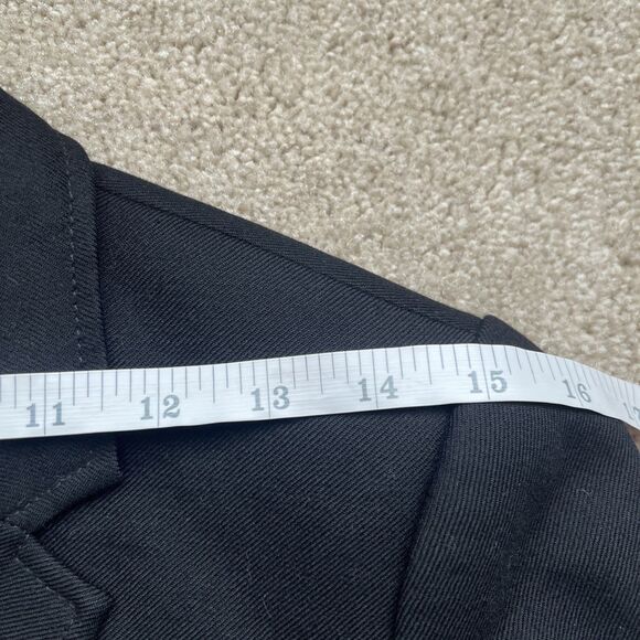 J Crew Schoolboy Blazer Womens 6 Black Wool Preppy Career Jacket Academia - Picture 7 of 9